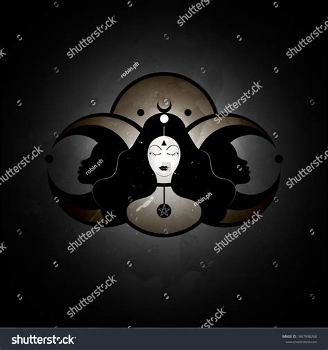 Woman Wicca Mother Earth Symbol Sexual Stock Vector Royalty Free 1867998268 Shutterstock