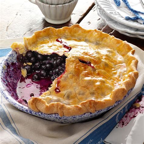 blueberry pie with lemon crust recipe how to make it taste of home