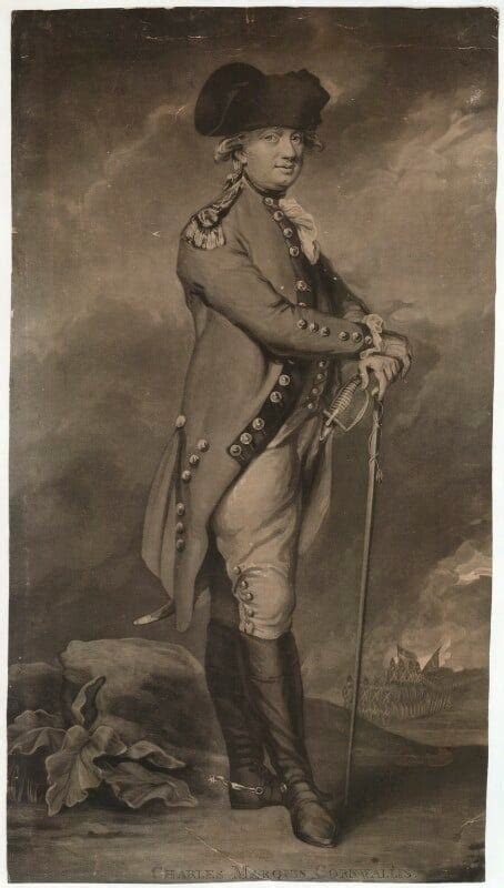Npg D34143 Charles Cornwallis 1st Marquess Cornwallis Portrait