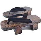 Amazon Com Spj Geta Japanese Man S Traditional Wooden Clogs Shoes