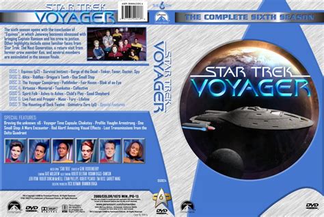 Star Trek Voyager Season 6 Tv Dvd Custom Covers 742star Trek