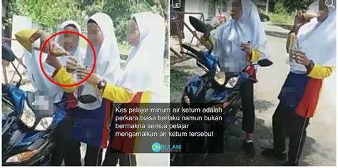 Pada isnin, gambar serta video beberapa pelajar berkenaan yang menyaksikan mereka minum cecair yang didakwa air ketum dari sebotol air minuman secara bergilir viral di laman facebook. 'Kes Pelajar Lelaki Minum Air Ketum Adalah Perkara Biasa ...