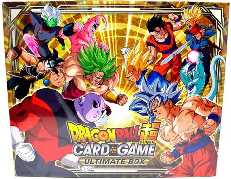 Buy Dragon Ball Super Card Game Ultimate Box Expansion Set Dbs Be03