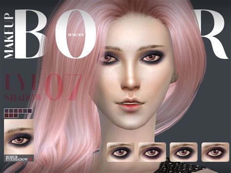 The Sims Resource Bobur Eyeshadow 07