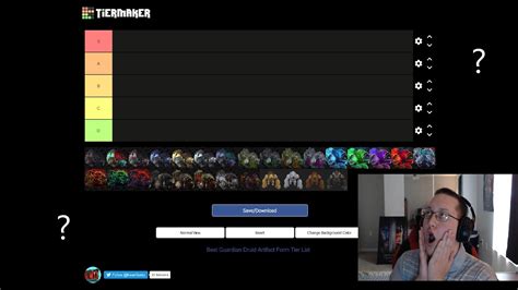 I forgot to mention that only had 1 thrash relic on this. Guardian Druid Artifact Appearance Tier List! - YouTube