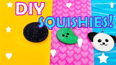 How To Make Diy Squishies Make Your Own Squishy Youtube
