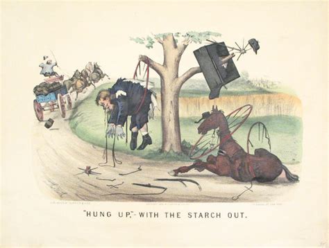 Bonhams Currier And Ives Hung Up With The Starch Out Bound To Shine
