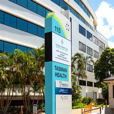 Tasman Health Care Led Pylon Sign — Danthonia Designs