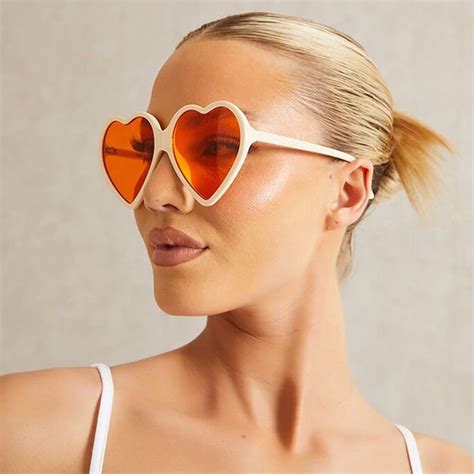 Heart Shaped Sunglasses Urbanwearoutsiders