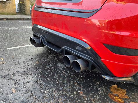 Ford Fiesta Mk75 St Zetec S Rear Diffuser Dual Cutout Es Design