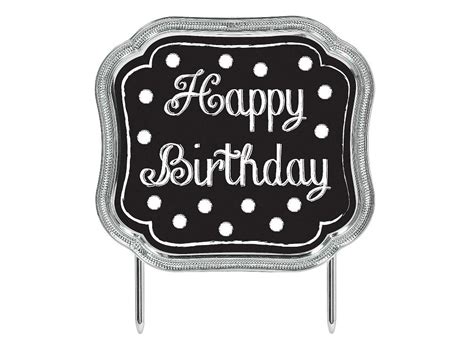 Get 24 View Cake Banner Design Printable Happy Birthday Cake Topper