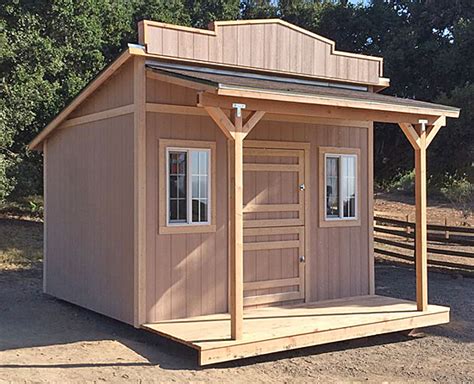 This shed roof style offers a single slope roof with one end often attached to the wall of a taller in most cases, these shed roof styles are reserved for use in home additions, porches, and of course. California Custom Sheds - Western Roof Style
