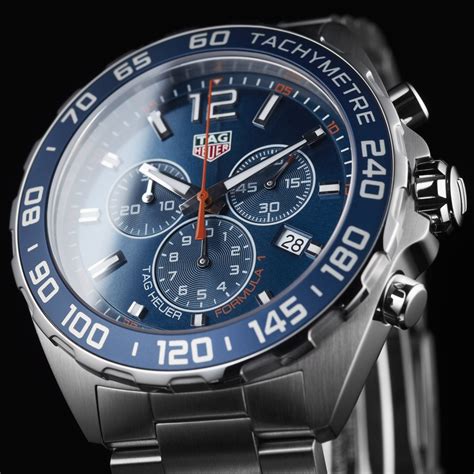 Tag Heuer Formula One Chronograph 43mm Stainless Steel Watch Caz1014b