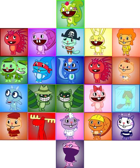 Anime Happy Tree Friends Names