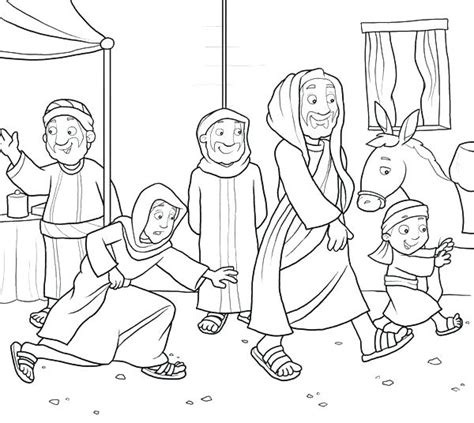 Jesus Heals The Paralyzed Man Colouring Pages At GetColorings