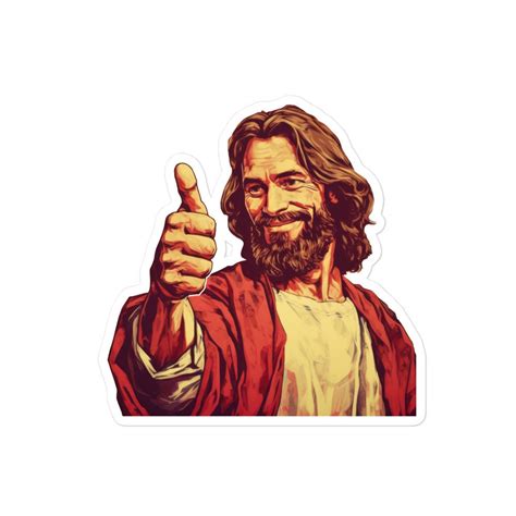 jesus thumbs up meme