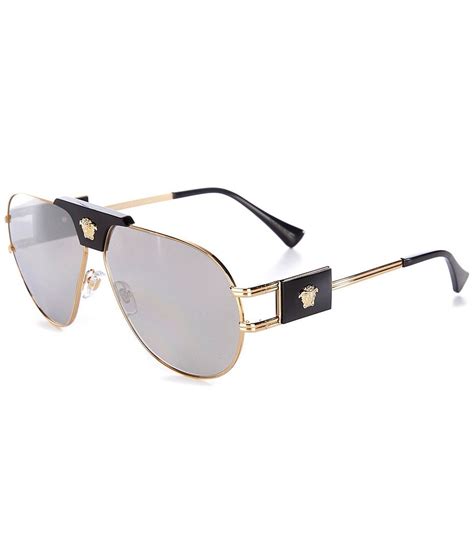 Versace Men S Ve2252 63mm Pilot Sunglasses Dillard S