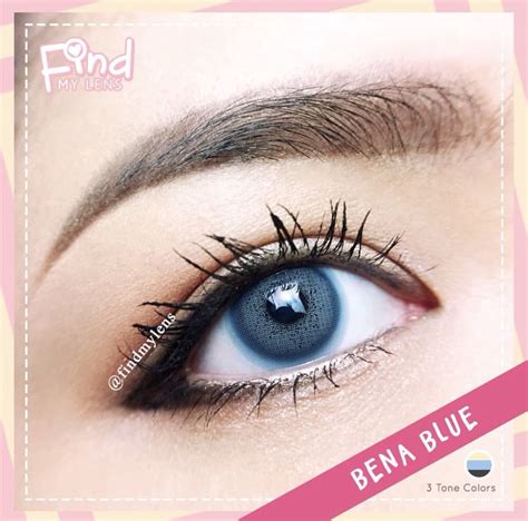 Bena Blue Colored Eye Lenses Bbbeautycontact