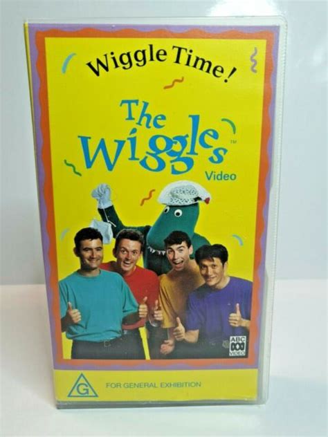 The Wiggles Vhs Wiggle Time Abc For Kids Childrens 1993 For Sale Online