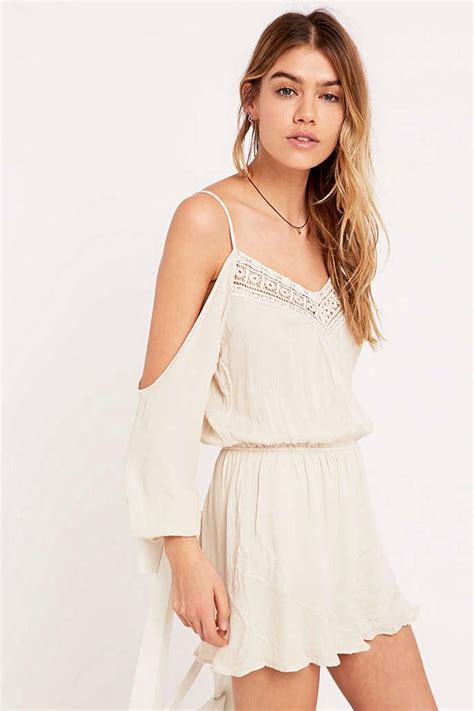 Urban Outfitters Play Suit Just Love It Fashion Cold Shoulder