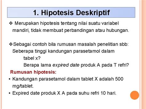 Contoh Hipotesis Yang Benar Imagesee