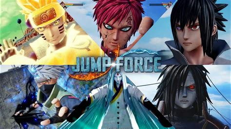 Jump Force Naruto Character All Ultimate Attacks Youtube