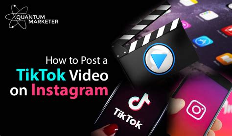 How To Post A Tiktok Video On Instagram Quantum Marketer