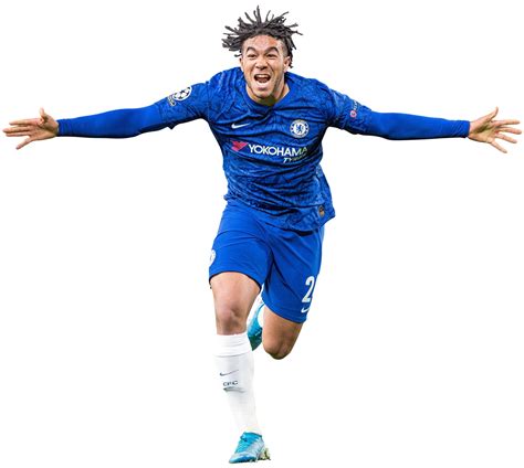 Chelsea's reece james scores a stunning goal during his time for wigan. Reece James football render - 61672 - FootyRenders