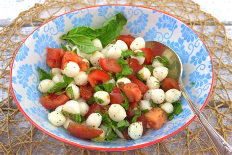 Bocconcini Caprese Tomato Mozzarella Salad