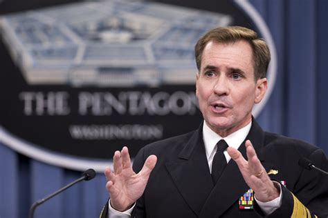 Adm John Kirby Fixture At Pentagon Podium To Step Down Wsj