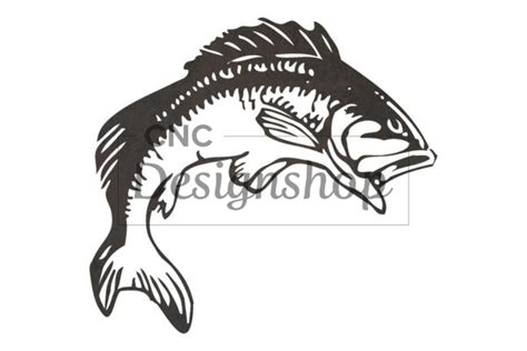 Jumping Bass Dxf File For Cnc
