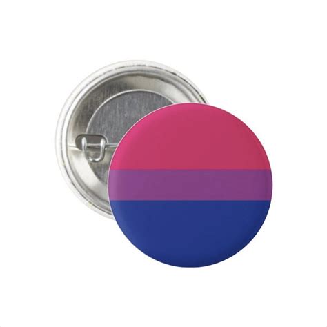 Bisexual Bi Pride Flag Pin Round Circle Button 1 Pin Etsy