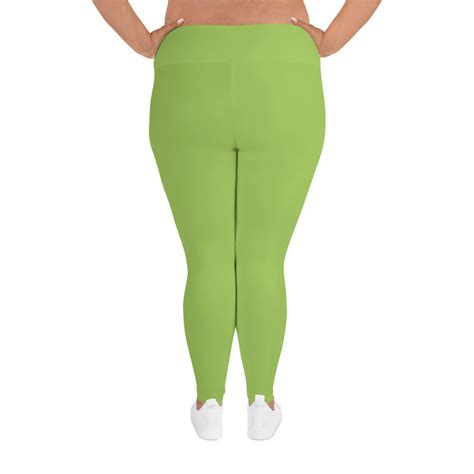 green women s plus size leggings good quality long yoga pants made in usa eu plus size