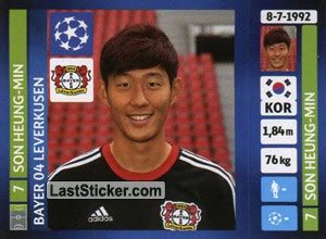 Son's emergence as a pivotal figure is the latest chapter in a remarkable story for the south korean striker. Sticker 61: Son Heung-Min - Panini UEFA Champions League ...