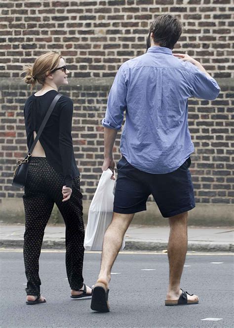 Emma Watson With Boyfriend Out In London June 2015