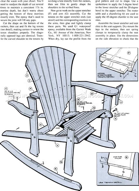 Adirondack Glider Chair Kit Background Adirondack Chair Plans
