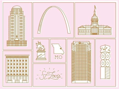St Louis Mo By Mark Mounts On Dribbble
