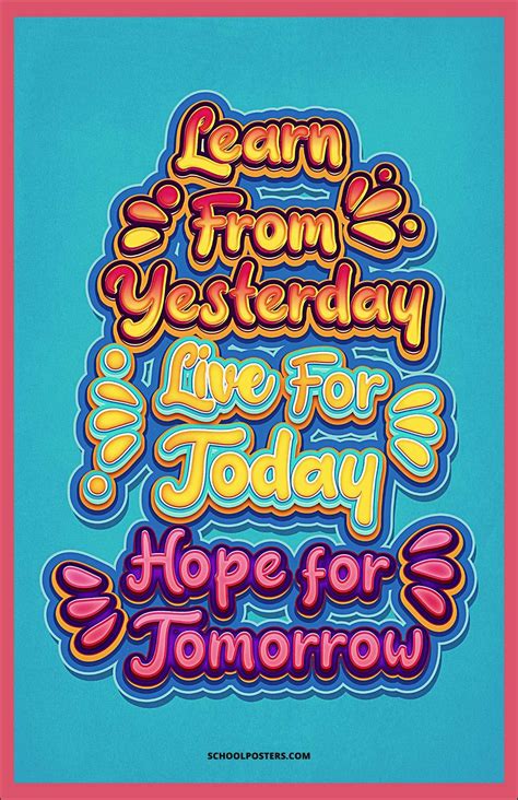 Yesterday Today Tomorrow Poster Llc