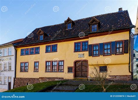 The House Of Johann Sebastian Bach In Eisenach Thuringia Editorial
