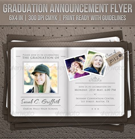 20 Graduation Flyers Psd Ai Eps Format Download