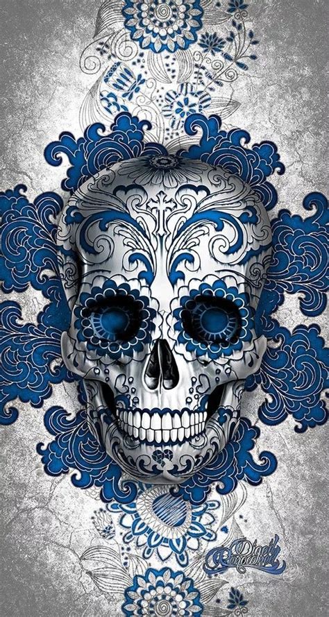 Pin de Laura Fracker en skulls Artesanía sugar skull Arte de calavera de alfeñique Imágenes