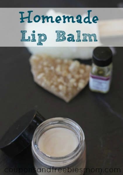 Easy Homemade Lip Balm Only 3 Ingredients