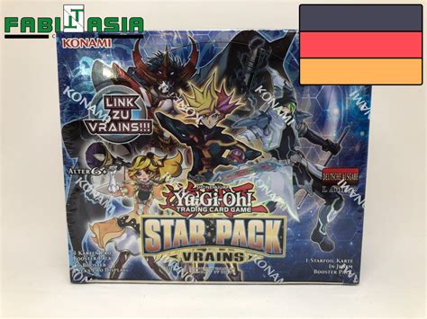 Yugioh Star Pack Vrains Display Deutsch Fabitasia Cards