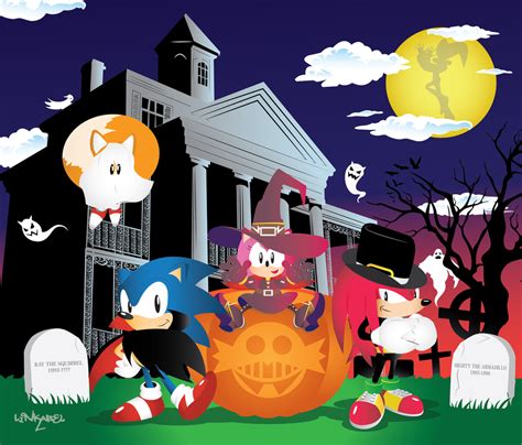 Happy Halloween From Sonic And Friends By Linkabel32 On Deviantart