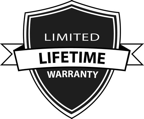 Lifetime Warranty Logo - Lifetime Guarantee | Ultra Flow ...