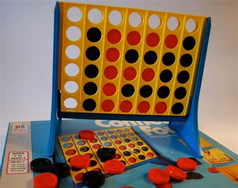Vintage Connect Four Game By Milton Bradley