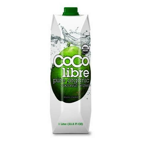 Coco Libre Pure Coconut Water Case Of 12 338 Fl Oz