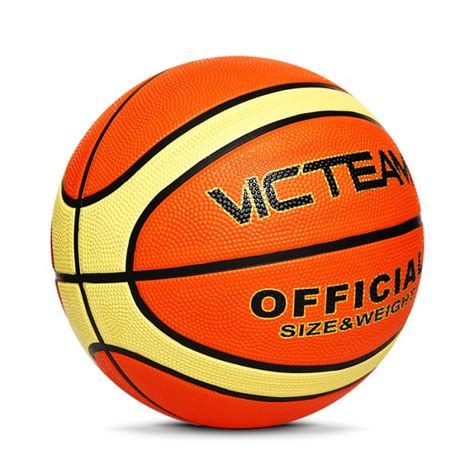 Free Sample Custom Logo Dimple Rubber Basketball Victeam Sports