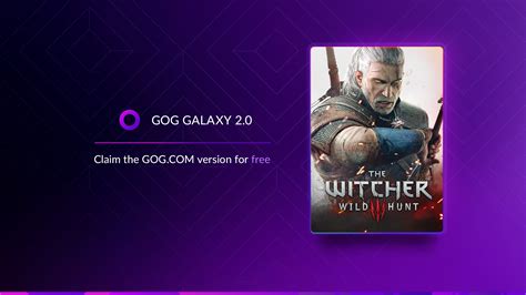 Here you get the direct link (from different filehoster) or a torrent download. The Witcher 3 Offered Free on GOG GALAXY for Existing ...