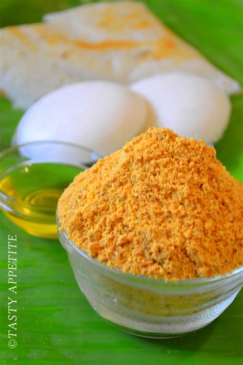 Idli Milagai Podi Side Dish For Idly Dosa